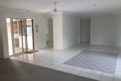 Open plan living/entertaining – Solar panel savings